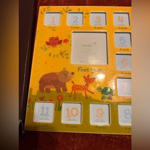 Baby’s first year photo frame